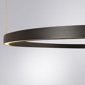 Люстра 60*150 см, 1*LED 42W 4000K черный Arte Lamp Smooth A2223SP-1BK