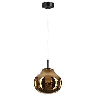 Подвесной светильник 16 см, 4W, 4000K, Odeon Light Pendant Vaso 5097/4LA, черный
