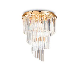 Люстра потолочная ideal lux Carlton PL12 Е14 213507. 61/61/42 см