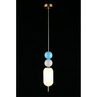 Детский светильник 10*50-150 см, G9 Aployt ROSABELLA APL.320.16.01, латунный