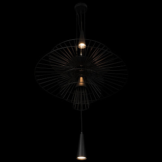 Подвесной светильник 40 см, Loft IT Star 10141/400 Black, черный