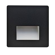 Подсветка для лестницы 9 см, 3W, 3000K, Arte Lamp Piazza A7123IN-1BK, черный
