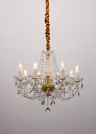 Хрустальная люстра диаметр 57 см Favourite 1736-8P Simone золото