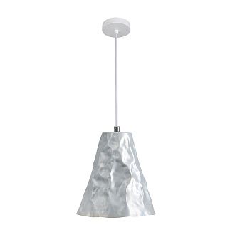 Подвесной светильник 20*19 см, 1*E27, 60W, Divinare Piramide 5097/26 SP-1, Серебро