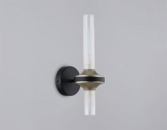 Бра 15*10*32- см, 2*G9*30W, K, Ambrella Light High Light LH55355, черный, золото