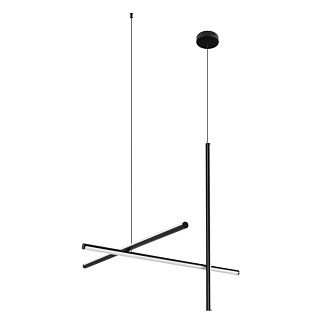 Подвесной светильник 78 см, 23W, 3000K, LOFT IT Coordinates 10393/D Black, черный