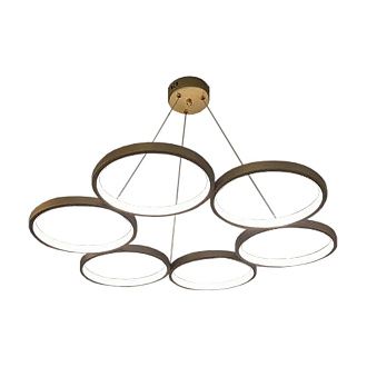 Люстра 75*75*106 см, 6*LED*48W, 3000K Gerhort G61289/6GD, Золото