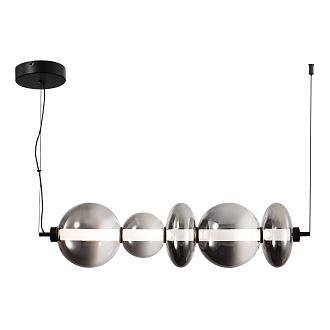 Светильник светодиодный 77*20*120- см, 1*LED, 40W, 3000K ST Luce Perlina SL6119.413.40, черный