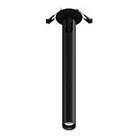 Встраиваемый светильник 3*3*32,6 см, LED, 6W, 3000К, Maytoni Technical Focus T C141RS-L300-6W3K-B черный, вр 5,5 см