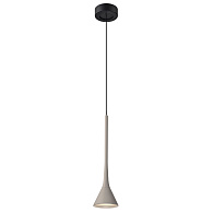 Подвесной светильник 12*150 см, LED, 6W, 4000К, Favourite Klokken 4408-1P черный