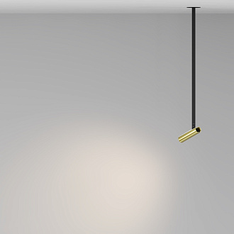Спот 3*3*65,1 см, LED, 6W, 3000К, Maytoni Technical Focus T P141RS-L125-6W3K-BBS латунный
