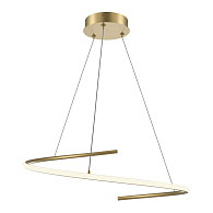 Подвесной светильник 60*60*325,7 см, LED, 31W, 3000К, Maytoni CURVE MOD242PL-L33BSK латунный