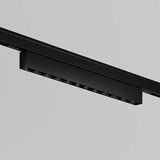 Трековый магнитный светильник 24 см, 10W, 4000K, Maytoni Points TR193-1-10W4K-M-B, черный