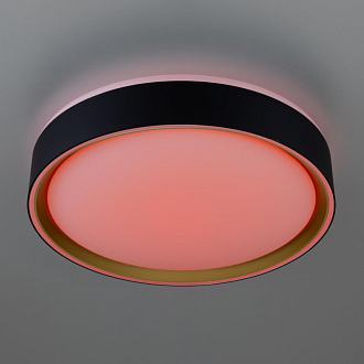 Светильник 30 см, 33W, 3000-5500K Citilux CL751251G BOSS Черный+Золото LED с пультом