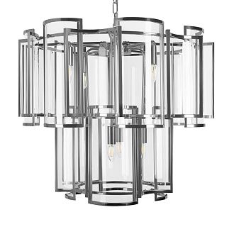 Подвесной светильник 63 см, Loft IT Reflection 10433/8, никель