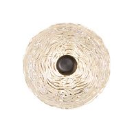 Бра 20*10*20 см, 1*LED*3W, 3000K Gerhort G61441/1wBK+CL, Черный