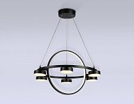 Светильник подвесной 60*8*120 см, LED 58W, 3000К, черный Ambrella Comfort LineTech FL51775