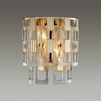 Настенный светильник Odeon Light Buckle 4989/2W Золотой