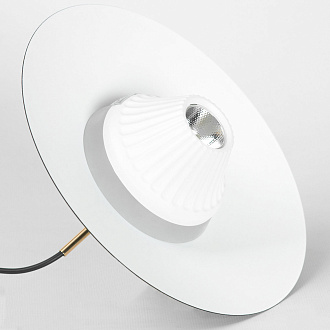 Подвесной светильник 22*35-160 см, 1*LED, 4W, 4000K, Lussole Irvine LSP-7377, черный