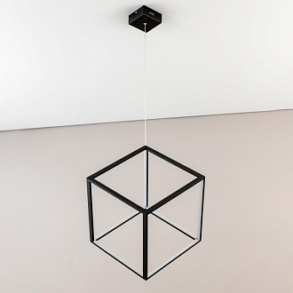 Подвесной LED светильник Citilux Куб CL719301 Черный, 40W*4000K