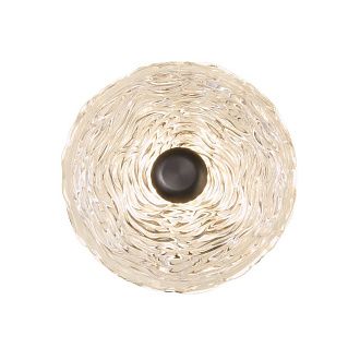 Бра 20*10*20 см, 1*LED*3W, 3000K Gerhort G61441/1wBK+CL, Черный