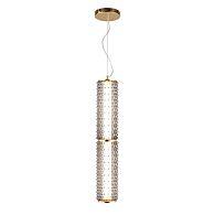 Подвесной светильник 15*105-210 см, 1*LED, 29W, 3000K, Aployt Ozann APL.331.16.29, золотой