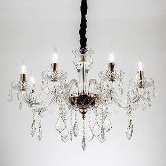 Подвесная люстра 75*75*115 см, Е14 8x40W, , Золото MODELUX premium ML.7151.8P