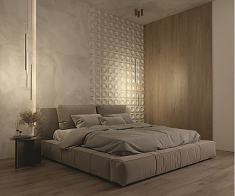 Подвесной светильник 1,7*1,7*375 см, LED, 11W, 3000К, Maytoni Halo MOD246PL-L12BSK латунный