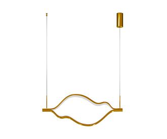 Подвес 103*200 см, LED 32W, 3000K Линн латунь Kink Light 08258-100,36P