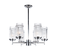 Люстра Ø600 x H320(645), мм, 6*40W (240W), CHR(Хром) NewRgy 9234R/6 CHR