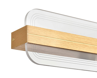 Бра 13*52*7 см, 1*LED золото Vele Luce Futuro VL7224W01