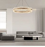 Светильник 8858-800, D800*H150 LED, 140W, 3000/4000/6000K, Alva Donna, шампань