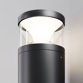 Ландшафтный светильник 19 см, 21W, 3000K, Maytoni Pyro O496FL-L21B3K2, черный