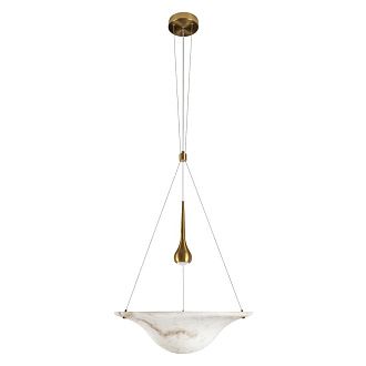 Подвесной светильник 50 см, 40W, 3000K, Loft IT Liberty acrylic 10552P, бронза