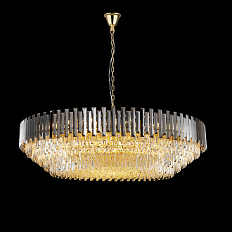 Люстра Ø1500 x H410 (1500), мм, 42*40W(1680), H GOLD (Золото) NewRgy DM50-ф1500*H410SM H GOLD