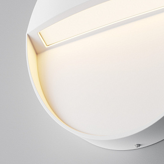 Подсветка для лестниц  12*2,2 см, LED 3W, 3000К, Белый Maytoni Mane O046SL-L3W3K