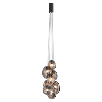 Люстра 30*30*155 см, 8 G9*40W, Odeon Light Mussels, черный 5038/8