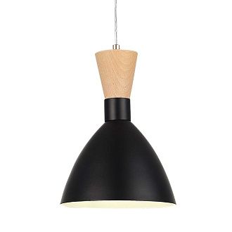 Подвесной светильник 18*30 см, 1*E14*40W, Evoluce Vista SLE1256-403-01, черный