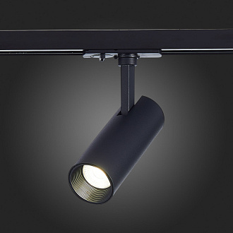 Трековый светильник 14*5 см, 10W, 3000K ST LUCE ST350.436.10.36 Матовый черный