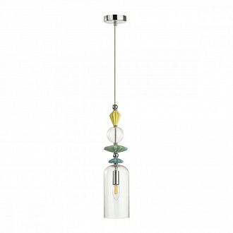 Подвесной светильник диаметр 11 см Odeon Light Bizet 4893/1 Хром