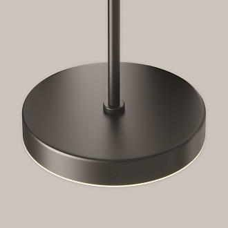 Светильник 18,5*18,5*110 см, LED, 15W, Maytoni Technical PLATO TR123-4-15W-DS-B черный, 3000-6000K, 120°, Dim Exility