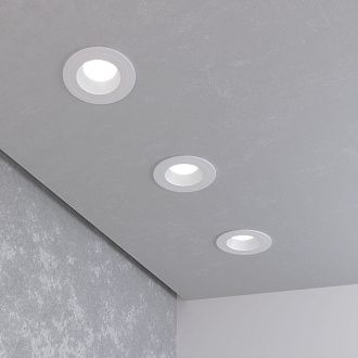 Встраиваемый точечный светильник 122 MR16 серебро/белый Elektrostandard