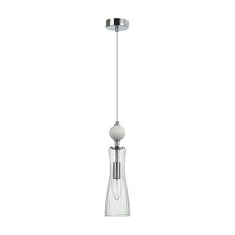 Подвес *8,5*225-225 см, 1*E14*40W, Lumion Emily LUM8268/1A, хром; белый