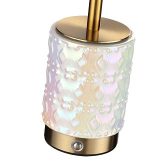 Настольная бронза 23 см, 6W, 3000K, Odeon Light 5454/6TL, бронза