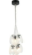 Подвесной светильник 28*150 см, 6*E14, 240W, Stilfort AURA 2183/02/06P черный