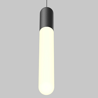 Подвесной светильник 6*6*50 см, LED, 12W, 3000К, Maytoni Technical Mist P101PL-L500-12W3K-B черный