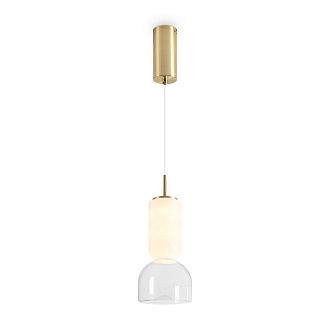 Подвесной светильник *13*47-235 см, 1*LED*6W, 3000K, Freya  FR5636PL-L6G1, Латунь