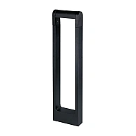 Уличный светильник 16*6*80 см, 1*LED*12W, 3000K, Arte Lamp Trapezio A2468PA-1BK, Черный