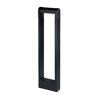 Уличный светильник 16*6*80 см, 1*LED*12W, 3000K, Arte Lamp Trapezio A2468PA-1BK, Черный