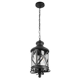 Подвесной уличный светильник *19*48,4-99,4 см, 1*E27*100W, LOFT IT Ferrara 100020P, черный